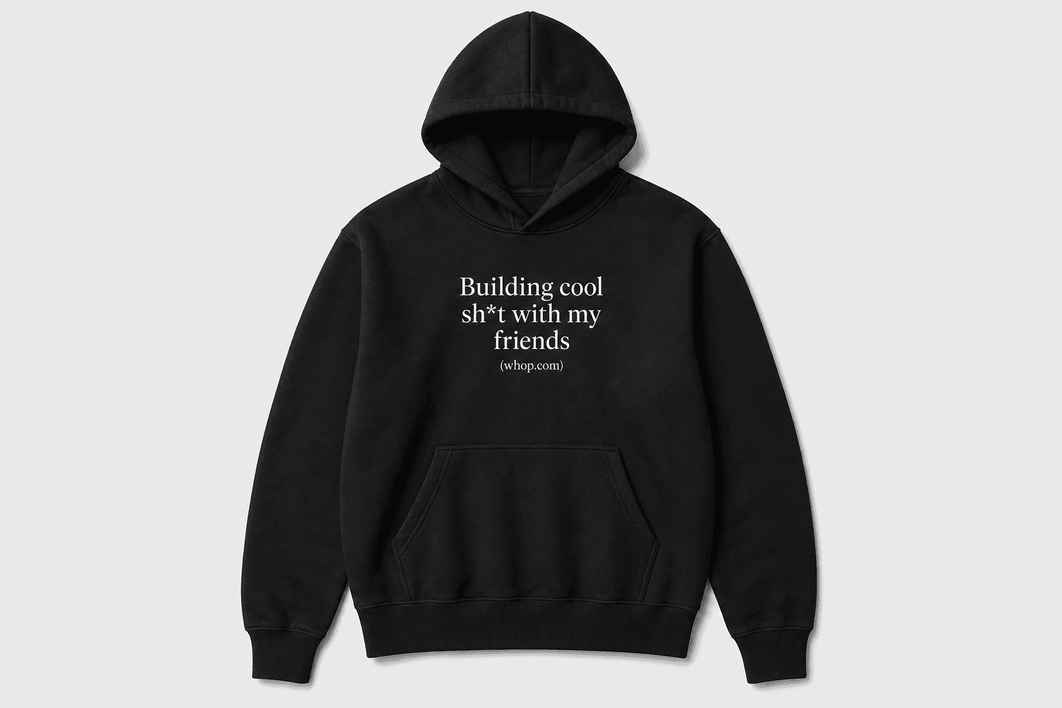 Building Hoodie — front print